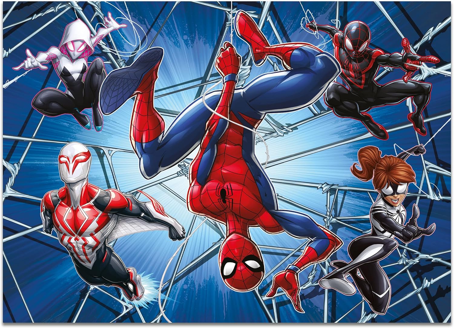 MARVEL Spider-Man 4 puzzles double face, 4 x 48 pièces – Image 2