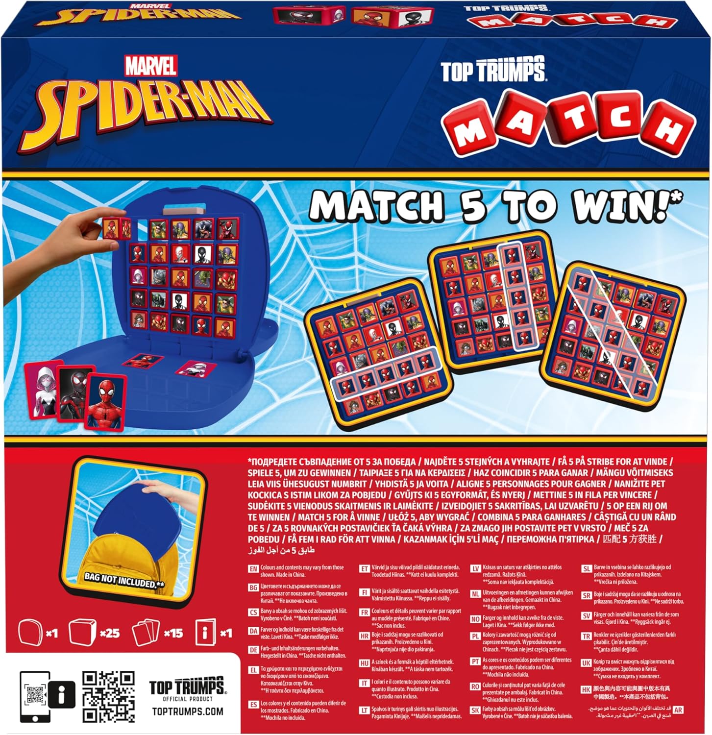 Jeu Match Top Trumps Spider-Man pour 2 joueurs, 4 ans et plus – Image 7