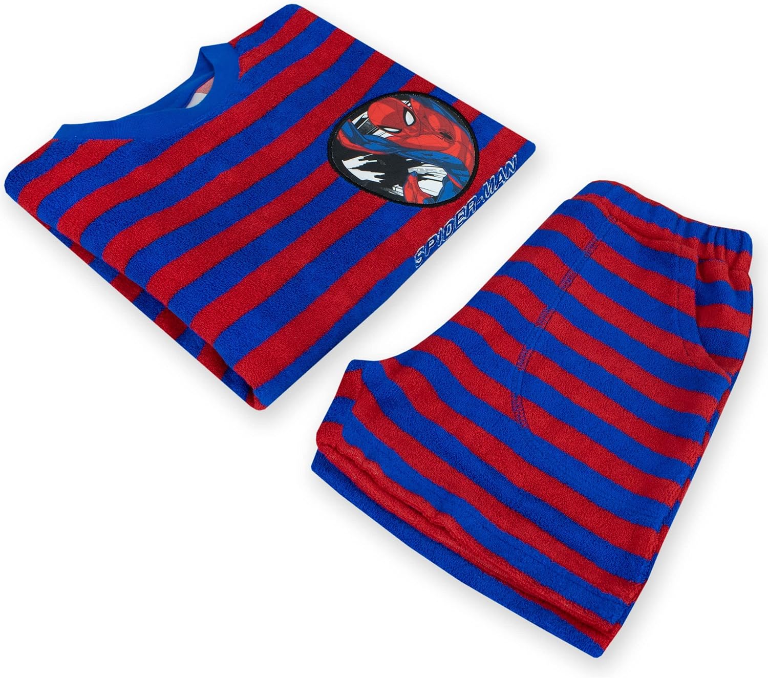Ensemble Spider-Man Marvel t-shirt et short en matière serviette – Image 7