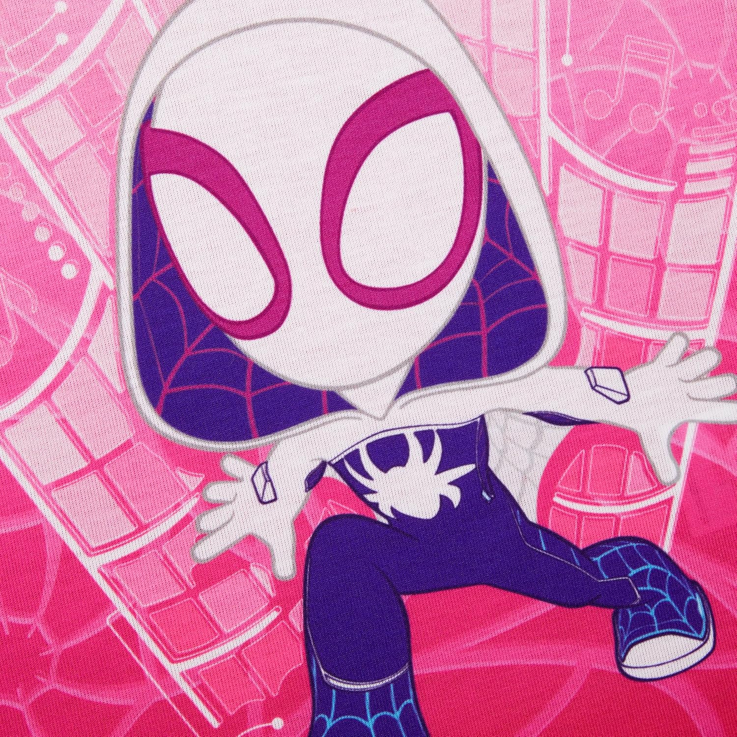 Pyjama fille manches longues Ghost-Spider Spidey & Friends Spider-Man – Image 3
