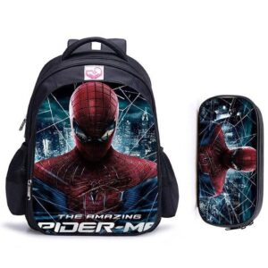 Cartable The Amazing Spider-Man avec trousse