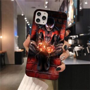 Coque Spider-Man compatible iPhone 11 et autres modèles