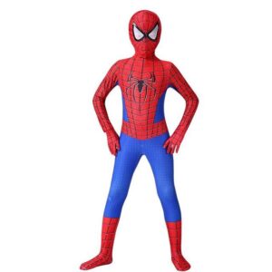 Costume enfant Spider-Man classique avec tailles de 90-100cm à 171-180cm
