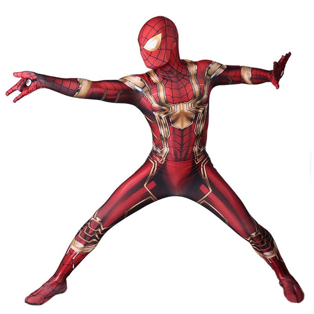 Costume Spider-Man Iron Man avec tailles S à XXXL