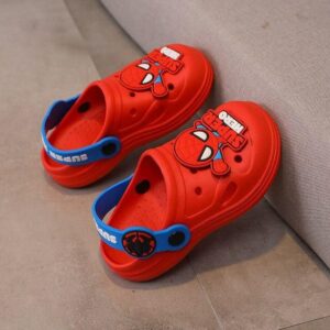 Sabots Spider-Man rouge ou bleu, tailles 15 à 20