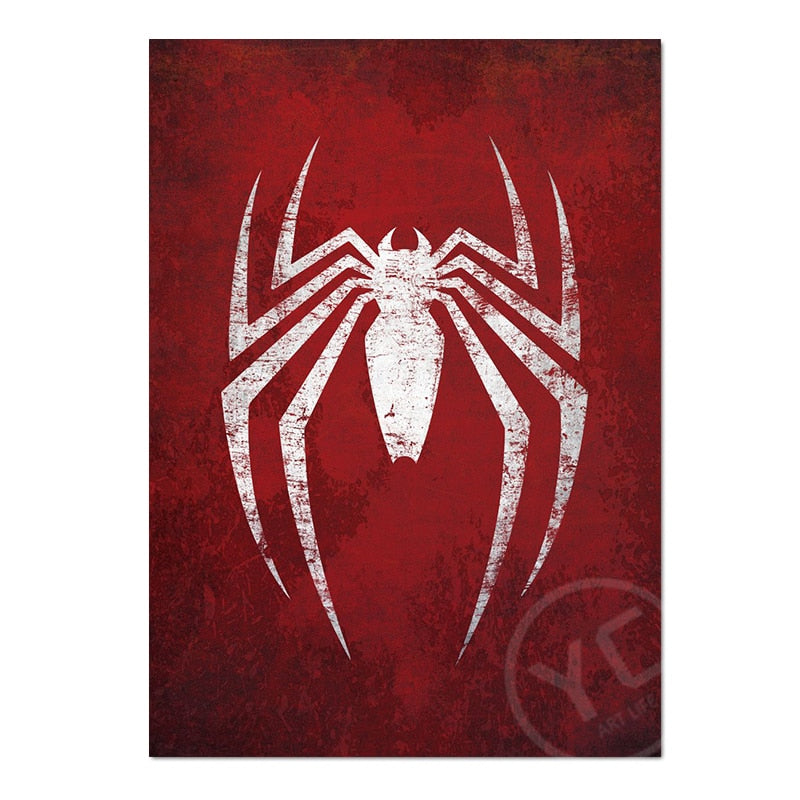 Tableau Spider-Man avec nouveau logo