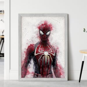 Tableau Spider-Man Costume 2020 en formats sans cadre