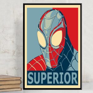 Tableau Spider-Man Supérior sans cadre, plusieurs tailles