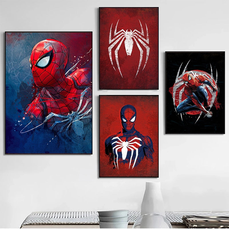 Tableau Spider-Man PS4 sans cadre – Image 2
