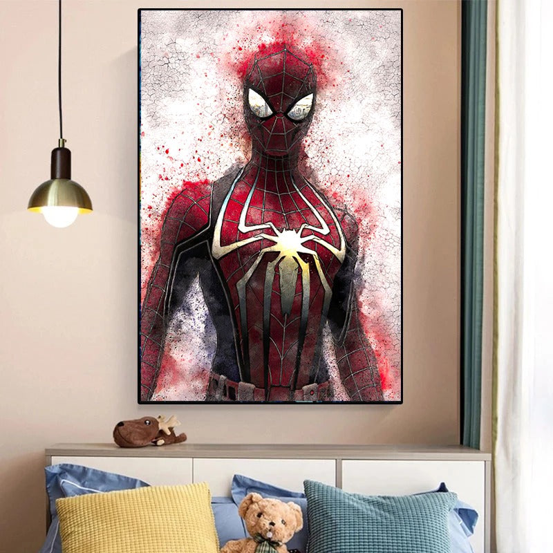 Tableau peinture Spiderman, plusieurs tailles – Image 2