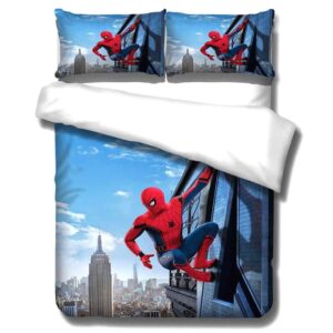 Housse de couette 2 personnes Spider-Man avec 2 taies