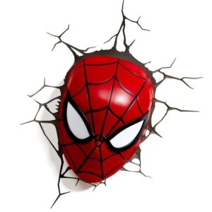 Lampe murale Spider-Man masque