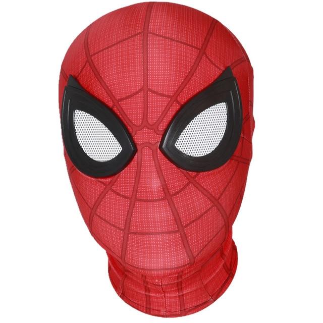 Masque réaliste de Spiderman pour exposition