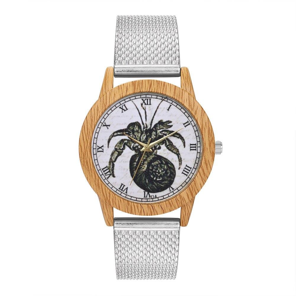 Montre Spider-Man Mygale en bois, couleurs au choix
