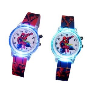 Montre LED Spider-Man avec choix de couleur