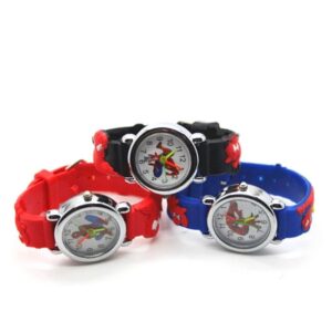 Montre Spider-Man garçon en plusieurs couleurs
