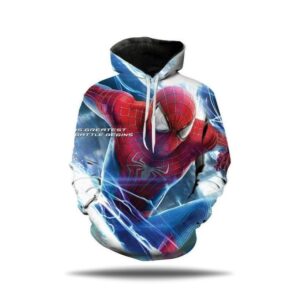 Pull Spider-Man pour garçon, tailles XS à 3XL