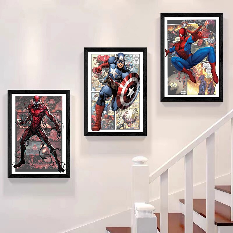 Tableau Spider-Man style Comics, formats sans cacre – Image 2