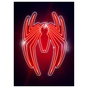 Tableau logo de Spider-Man sans cadre