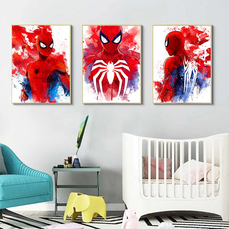 Tableau Spider-Man Costume PS4 en format Unframed – Image 2