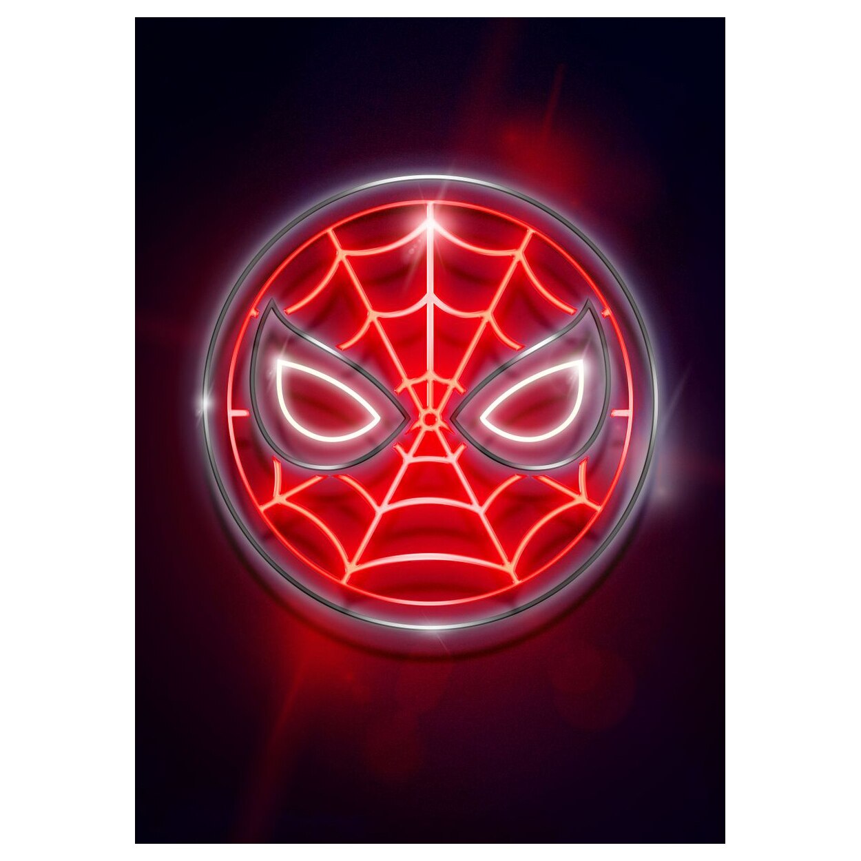 Tableau emblème de Spider-Man sans cadre