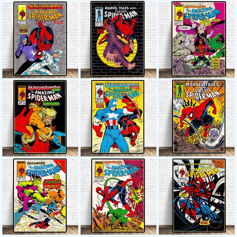 Tableau 324 The Amazing Spider-Man sans cadre – Image 2