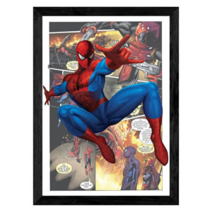 Tableau Spider-Man style Comics, formats sans cacre