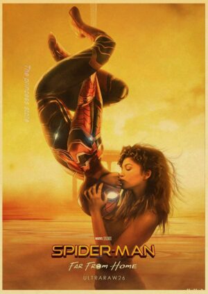 Tableau Spider-Man Love 30X21CM ou 42X30CM
