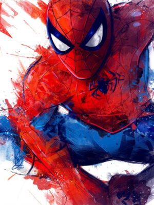 Tableau Spider-Man format Unframed