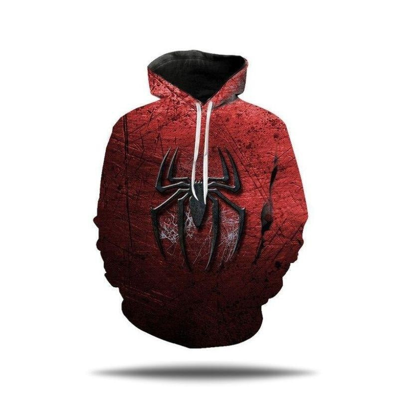 Sweat shirt Spider-Man, tailles XS à 3XL