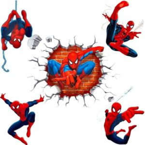 Kit de stickers Spider-Man modèles 1 à 5