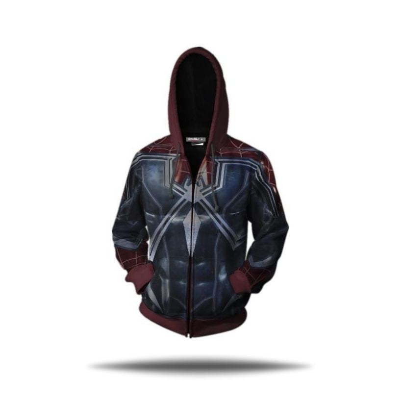 Sweat bleu Spiderman du S au 5XL