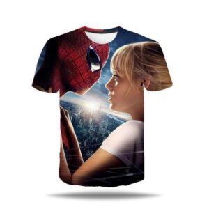 T-shirt Spider-Man et Gwen du XXS au 4XL