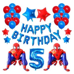 Anniversaire Spider-Man 5 ans pour fête à thème