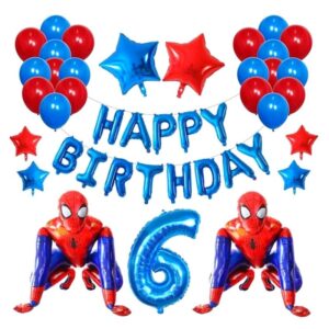 Décoration d'anniversaire Spider-Man 6 ans