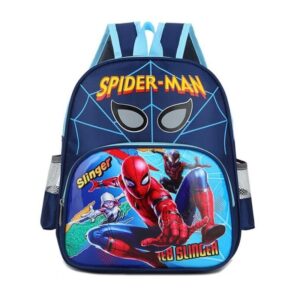 Cartable Spider-Man CP garçon coloris bleu