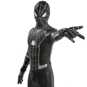 Costume Spiderman Noir, tailles XS à XXL