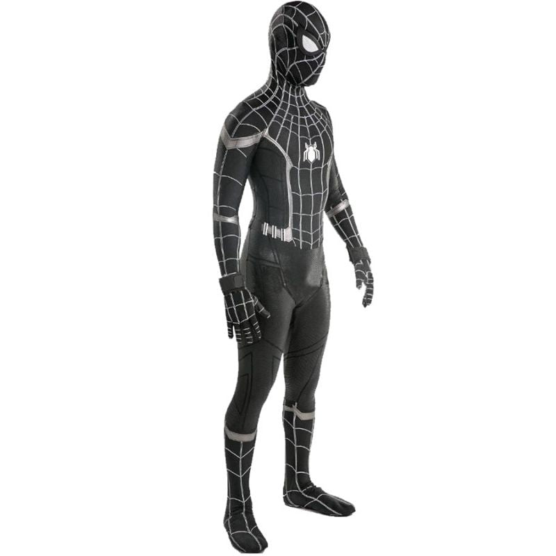 Costume Spiderman Noir, tailles XS à XXL – Image 4