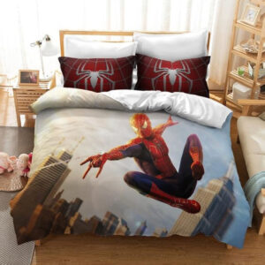 Housse de couette Spiderman New York avec 2 taies 50x75cm