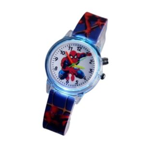 Montre lumineuse Spider-Man en 3 coloris