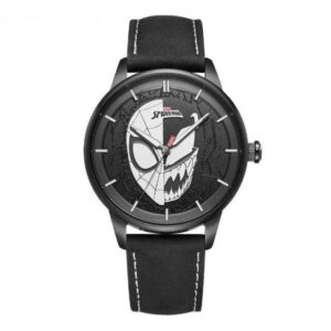 Montre Spider-Man Symbiote en noir ou rouge