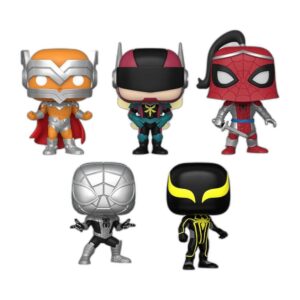 Pack 5 figurines vinyle Spider-Man Édition Spéciale 9 cm