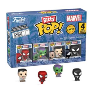 Pack 4 mini figurines Spider-Man Série 1 2 cm