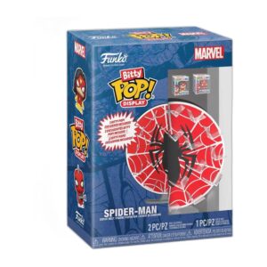Présentoir Spider-Man avec 2 mini figurines vinyle