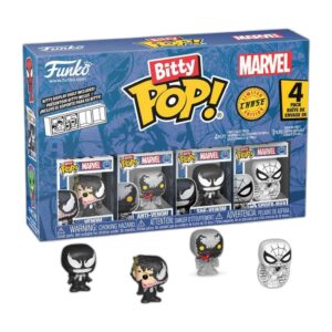 Pack 4 mini figurines Spider-Man Série 3 2 cm