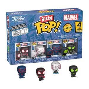 Pack 4 mini figurines Spider-Man Série 2 2 cm