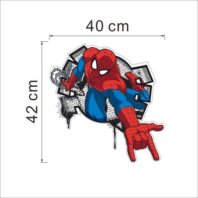 Sticker de chambre Spider-Man pour décoration murale – Image 3