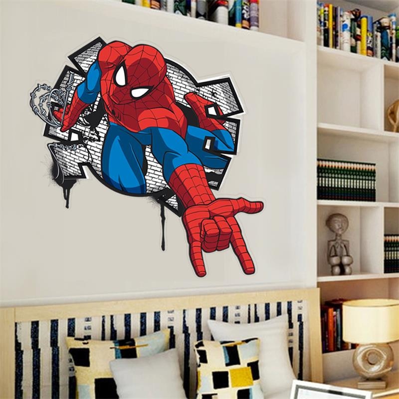 Sticker de chambre Spider-Man pour décoration murale – Image 2