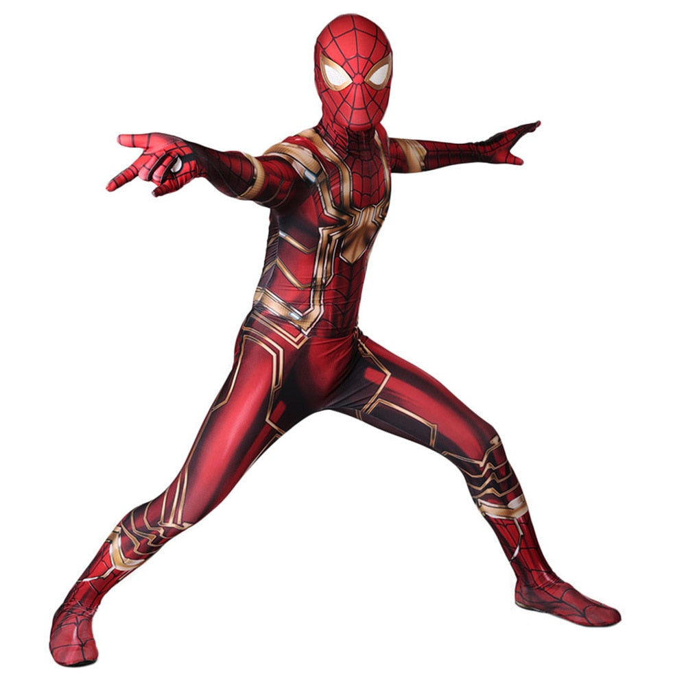 Costume Spider-Man Iron Man avec tailles S à XXXL – Image 8