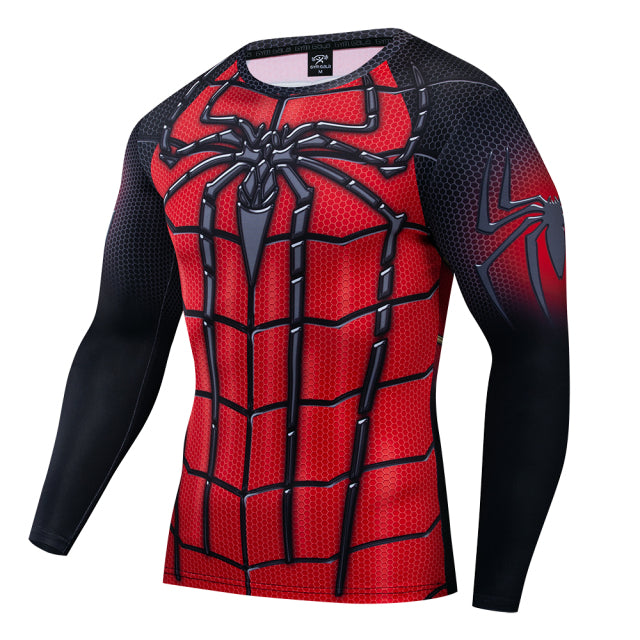 T-shirt Spider-man grande araignée, version manches courtes ou longues – Image 4